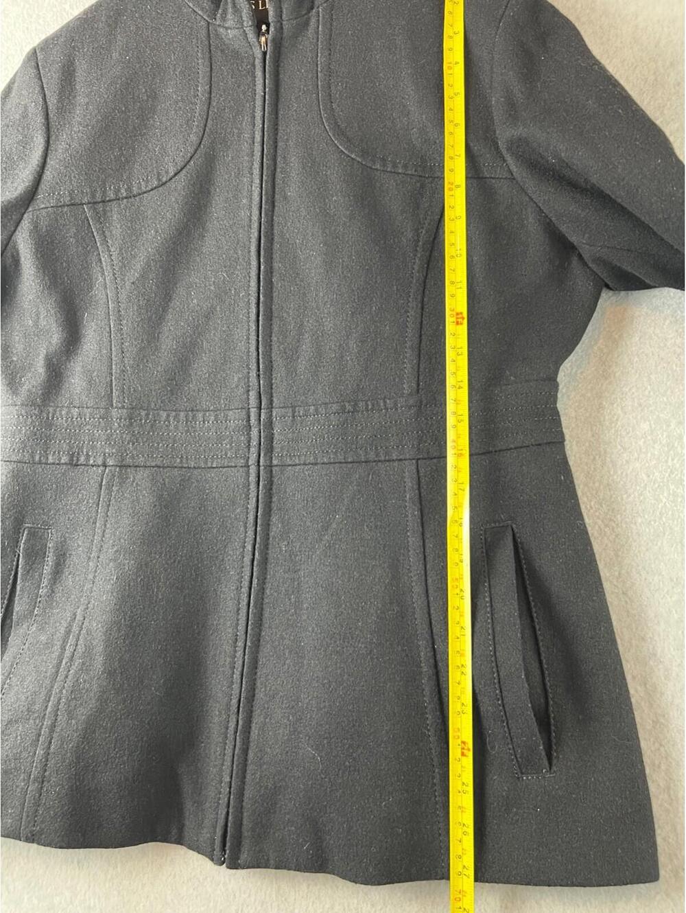 Fs Limited Jacket Wool Lightweight Zip Up Hooded Womens L - Picture 4 of 13